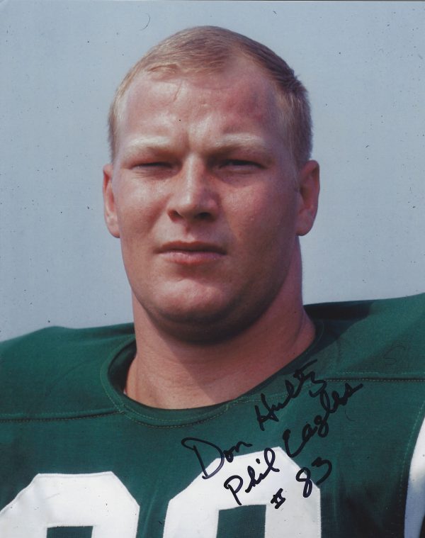 Autographed DON HULTZ 8x10 Philadelphia Eagles Photo