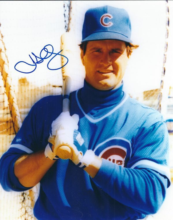 AUTOGRAPHED JIM SUNDBERG 8x10 Chicago Cubs photo