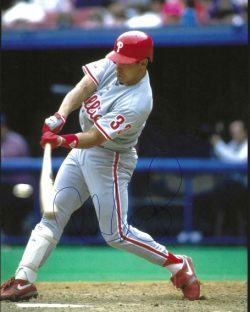 AUTOGRAPHED RUBEN AMARO, JR 8x10 Philadelphia Phillies Photo