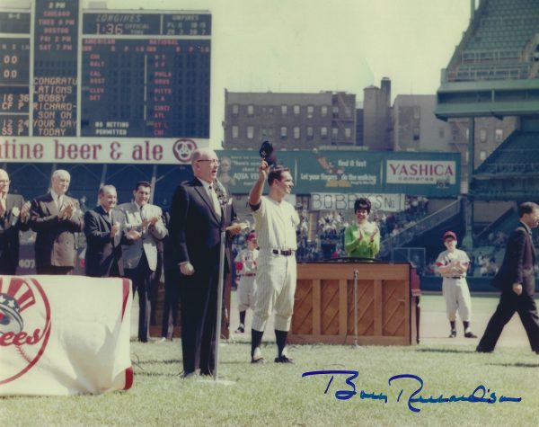 AUTOGRAPHED BOBBY RICHARDSON  8X10 New York Yankees Photo