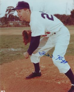 AUTOGRAPHED FRED KIPP 8X10 Brooklyn Dodgers photo