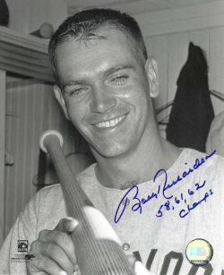 AUTOGRAPHED BOBBY RICHARDSON "58,61,61 Champs" 8x10 New York Yankees Photo