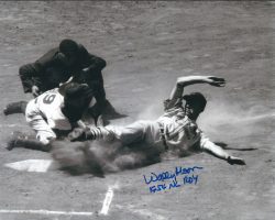 AUTOGRAPHED WALLY MOON 8X10 St. Louis Cardinals photo