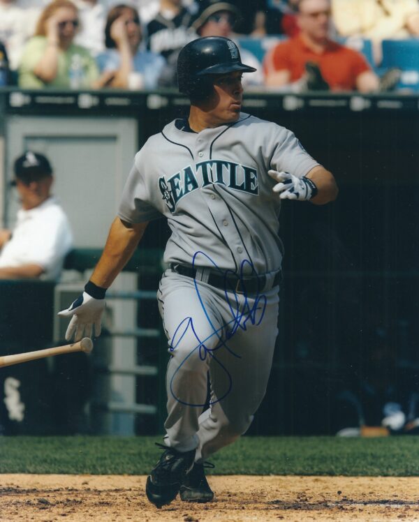 AUTOGRAPHED GREG DOBBS 8x10 Seattle Mariners Photo
