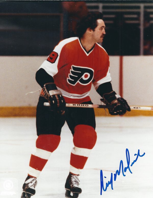 Autographed RICK MACLEISH 8x10 Philadelphia Flyers Photo