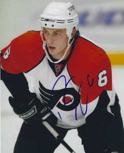 Autographed  RANDY JONES 8x10 Philadelphia Flyers Photo