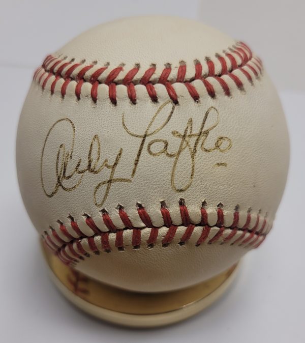 Autographed ANDY PAFKO Official National League Baseball