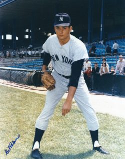 AUTOGRAPHED GIL BLANCO 8x10 New York Yankees Photo