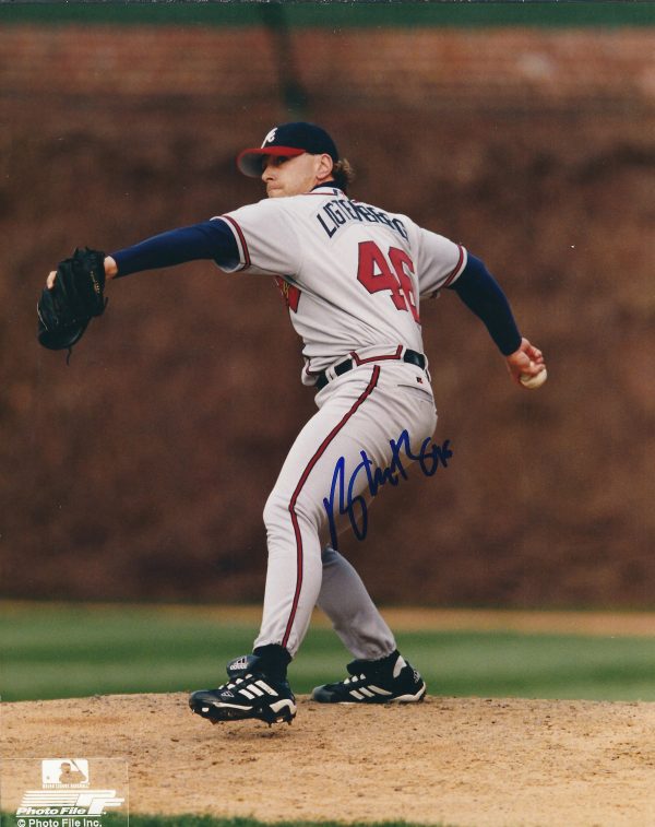 AUTOGRAPHED  KERRY LIGTENBERG 8X10 Atlanta  Braves Photo