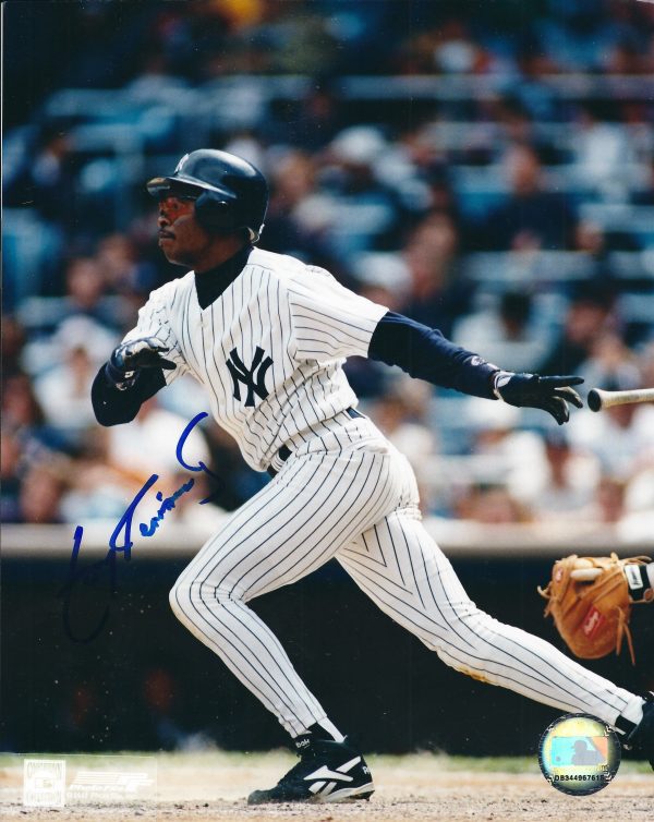 AUTOGRAPHED TONY FERNANDEZ 8X10 New York Yankees Photo
