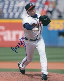 AUTOGRAPHED PETER MOYLAN 8x10 Atlanta Braves Photo