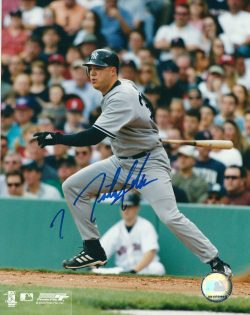 AUTOGRAPHED NICK JOHNSON 8x10 New York Yankees Photo