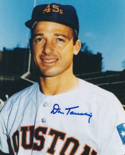 AUTOGRAPHED DON TAUSSIG 8x10 Houston Colt 45's Photo