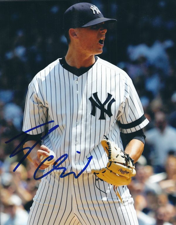 AUTOGRAPHED TYLER CLIPPARD 8x10 New York Yankees Photo