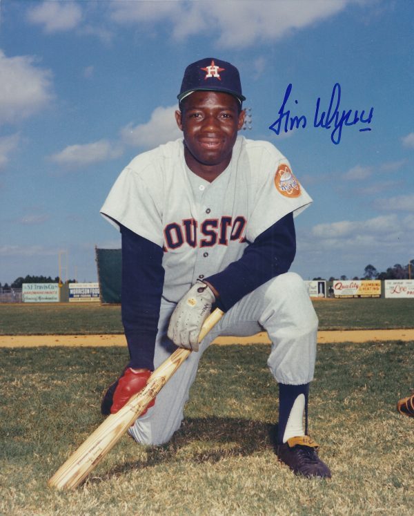 AUTOGRAPHED JIM WYNN 8x10 Houston Astros Photo