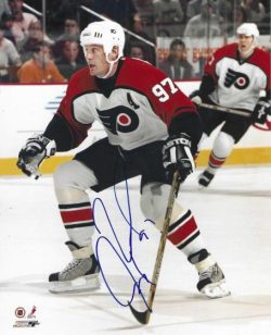 Autographed JEREMY ROENICK 8x10 Philadelphia Flyers Photo