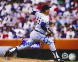 AUTOGRAPHED TOMMY JOHN 8X10 New York Yankees Photo