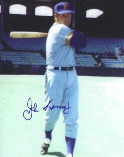 AUTOGRAPHED JOHN KENNEDY 8x10 Milwaukee Brewers Photo