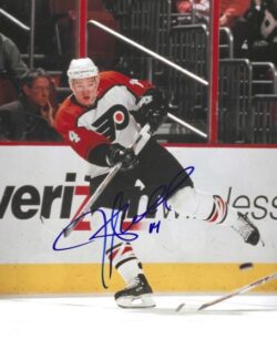 Autographed JUSTIN WILLIAMS 8X10 Philadelphia Flyers Photo