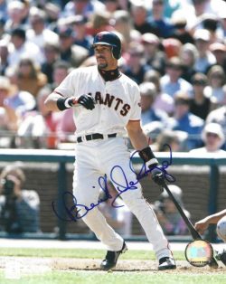 AUTOGRAPHED BENITO SANTIAGO 8X10 San Francisco Giants Photo