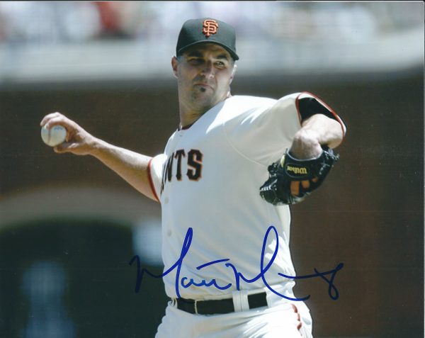 AUTOGRAPHED MATT MORRIS 8X10 San Francisco Giants Photo