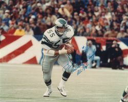 Autographed  FRANK LEMASTER 8x10 Philadelphia Eagles Photo