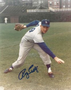 AUTOGRAPHED ROGER CRAIG 8x10 Los Angeles Dodgers photo