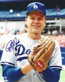 AUTOGRAPHED RICKY HORTON 8X10 Los Angeles Dodgers photo