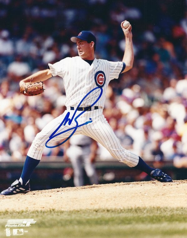 AUTOGRAPHED MICAH BOWIE 8x10 Chicago Cubs Photo