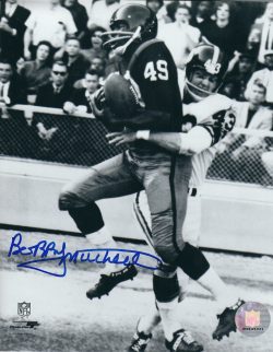 Autographed BOBBY MITCHELL 8x10 Washington Redskins Photo