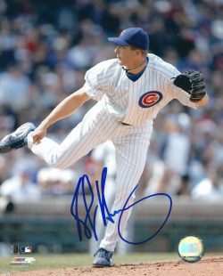 AUTOGRAPHED BOBBY HOWRY 8X10 Chicago Cubs Photo
