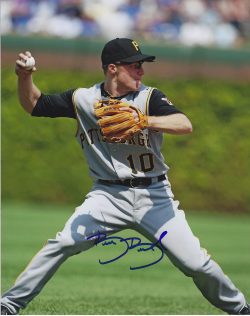 AUTOGRAPHED BRIAN BIXLER 8X10 Pittsburgh Pirates Photo