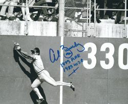 AUTOGRAPHED AL BUMBRY 8x10 Baltimore Orioles Photo