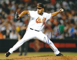 AUTOGRAPHED ALBERTO CASTILLO 8x10 Baltimore Orioles Photo