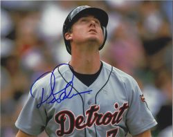 AUTOGRAPHED DEAN PALMER 8x10 Detroit Tigers Photo