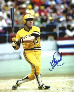 AUTOGRAPHED ED OTT 8X10 Pittsburgh Pirates Photo