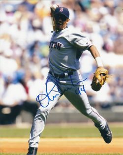 AUTOGRAPHED ORLANDO CABRERA 8x10 Boston Red Sox photo