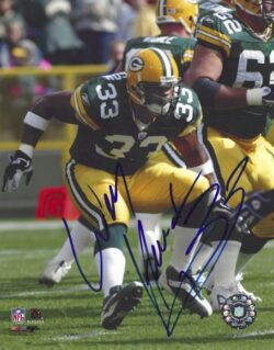 Autographed WILLIAM HENDERSON 8x10 Green Bay Packers Photo