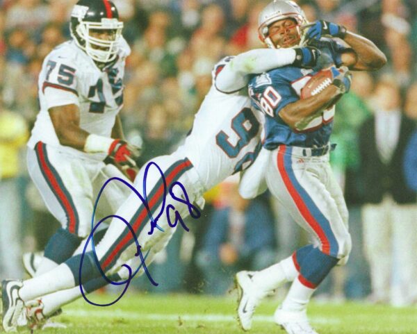 Autographed JESSIE ARMSTEAD 8x10 New York Giants photo