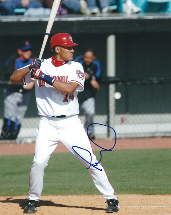 Autographed IAN DESMOND 8x10 Washington Nationals Photo