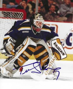 Autographed ROMAN TUREK 8x10 St. Louis Blues Photo