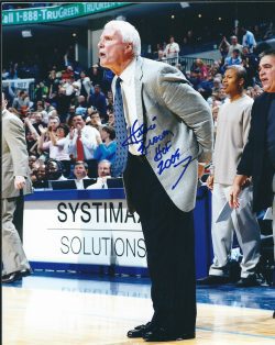 Autographed HUBIE BROWN 8X10 Atlanta Hawks Photo