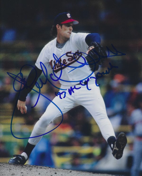 AUTOGRAPHED JACK MCDOWELL 8x10 Chicago White Sox Photo