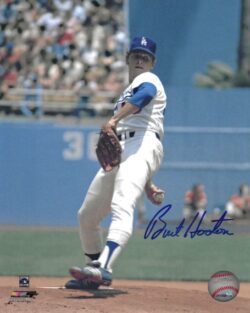 AUTOGRAPHED BURT HOOTON 8X10 Los Angeles Dodgers photo
