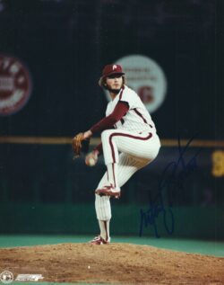 AUTOGRAPHED MARTY BYSTROM 8x10 Philadelphia Phillies Photo