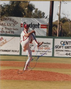AUTOGRAPHED DON CARMAN 8x10 Philadelphia Phillies Photo