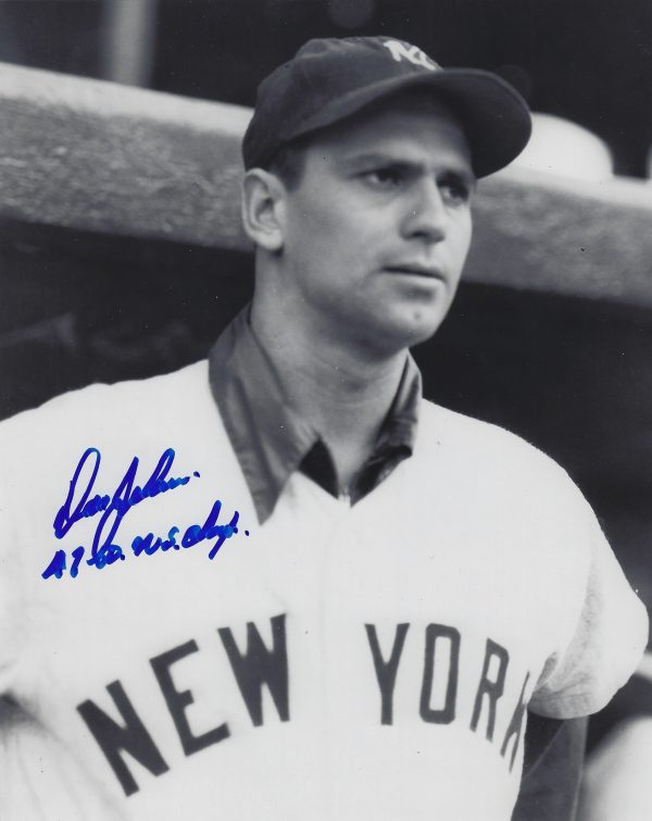 AUTOGRAPHED DON JOHNSON 8x10 New York Yankees Photo