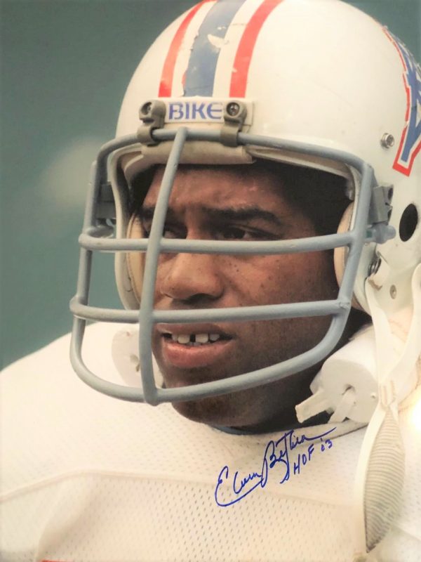 AUTOGRAPHED ELVIN BETHEA 16 X 20 Houston Oilers  Photo