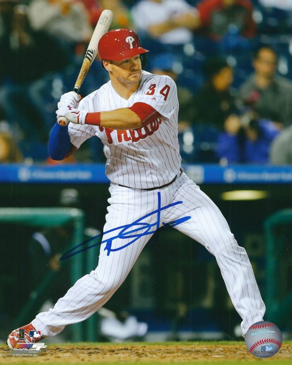 AUTOGRAPHED ANDREW KNAPP 8X10  Philadelphia Phillies Photo