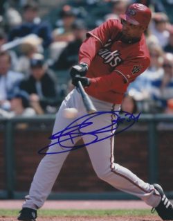 Autographed TONY CLARK 8x10 Arizona Diamondbacks Photo